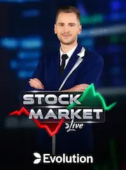 Stock Market live game show at QUICKSLOTS COM